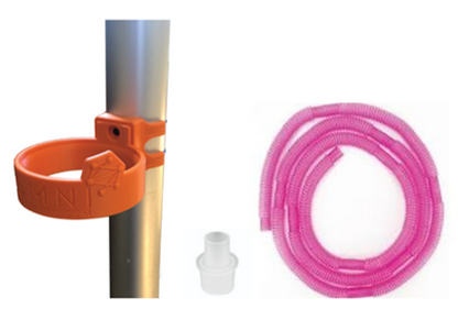 F/air Pole/Wallmount Holder kit with tubing and adapter