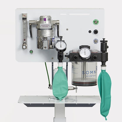 Rebreathing Anesthesia Cart System