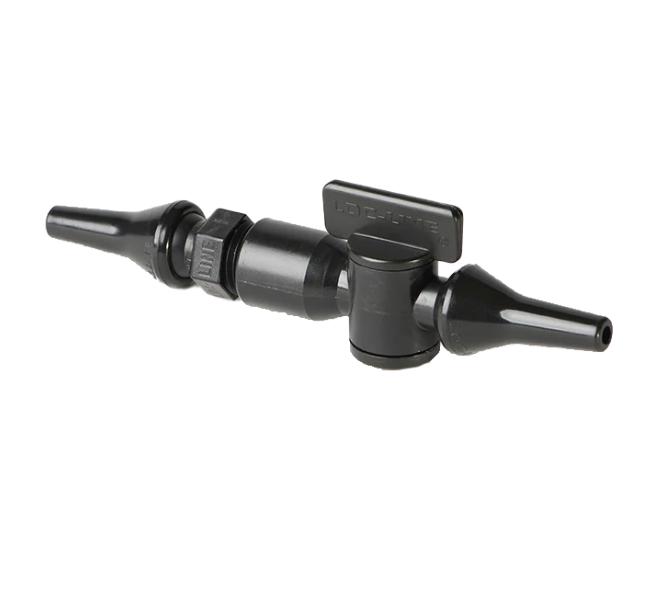 Stopcock Assembly, 1/4" Nipple x 1/4" Nipple with Valve