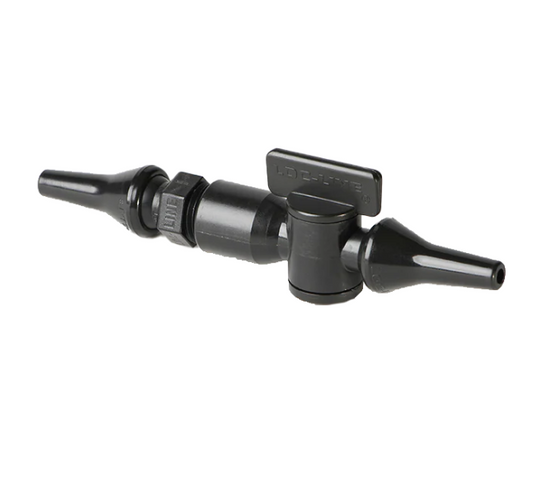 Stopcock Assembly, 1/4" Nipple x 1/4" Nipple with Valve