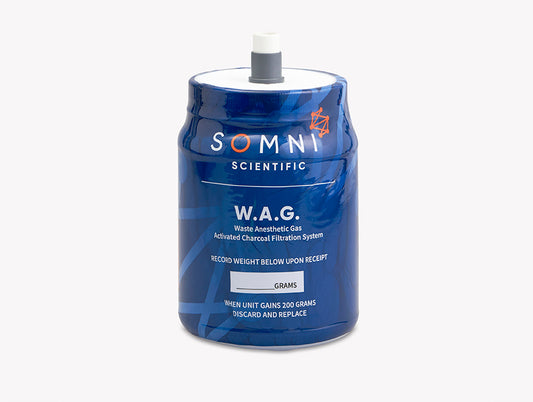 ISO-SHIELD Waste Anesthetic Gas (WAG) Charcoal Canister