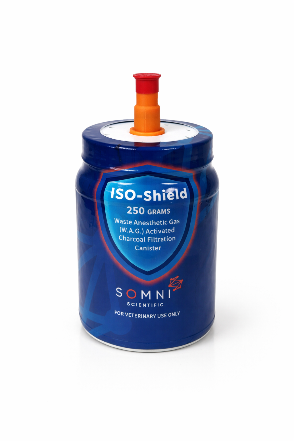 ISO-SHIELD Waste Anesthetic Gas (WAG) Charcoal Canister