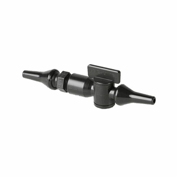 Stopcock Assembly, 1/4" Nipple X 1/4" Nipple w/ Valve